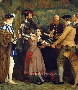 ラファエル前派の身代金 ジョン・エヴェレット・ミレー Oil Paintings